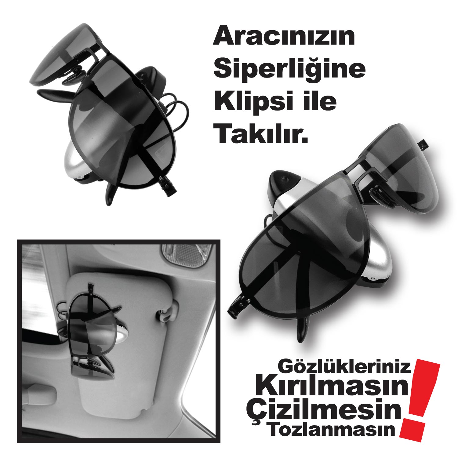 AUTOMIX GÖZLÜK TUTUCU